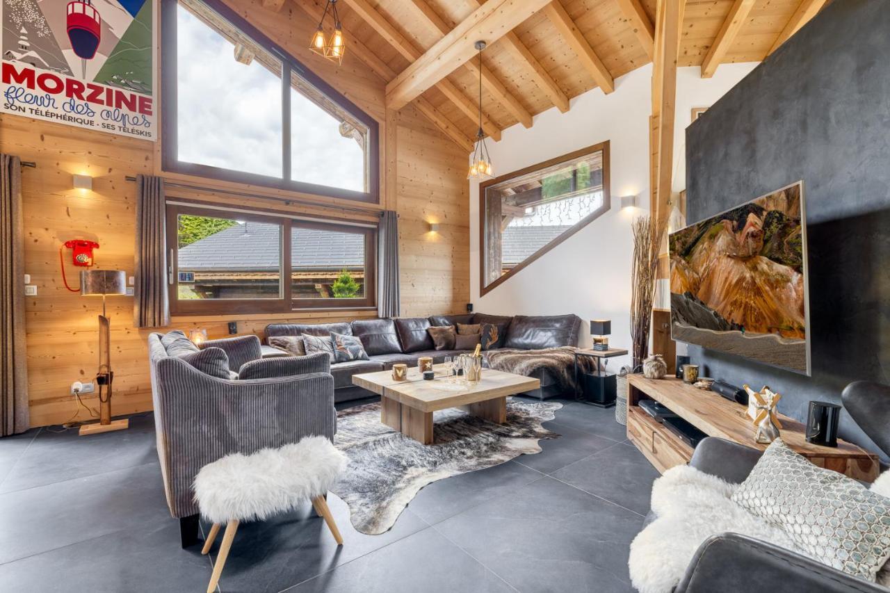 Chalet Paradis Blanc Morzine Extérieur photo