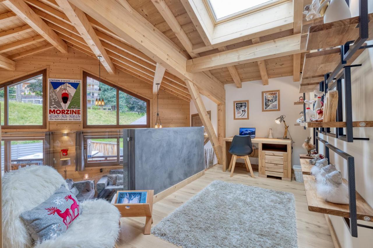 Chalet Paradis Blanc Morzine Extérieur photo