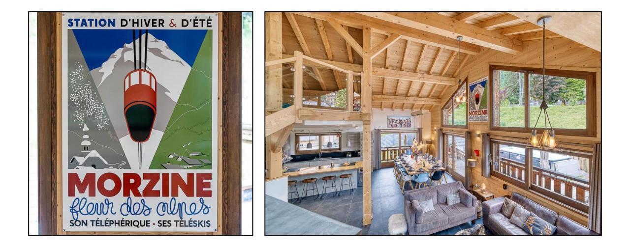 Chalet Paradis Blanc Morzine Extérieur photo