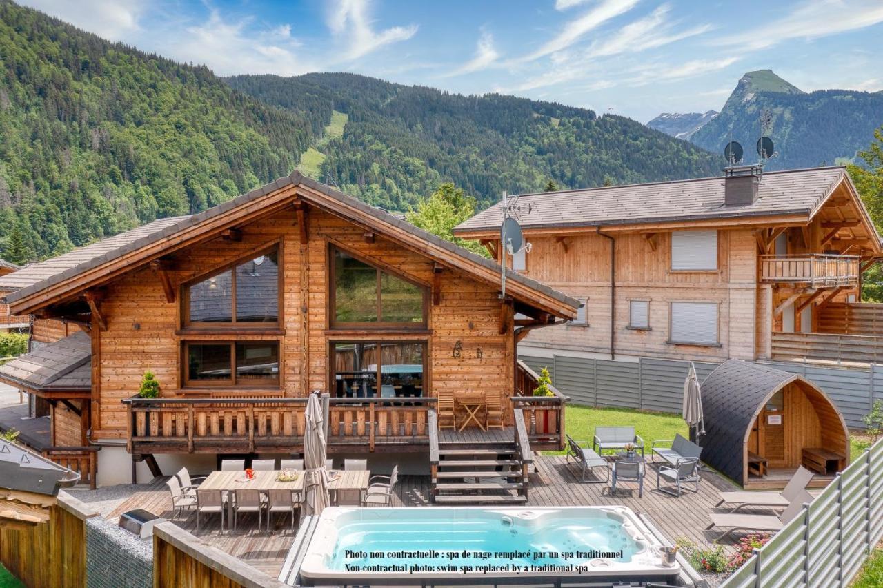 Chalet Paradis Blanc Morzine Extérieur photo